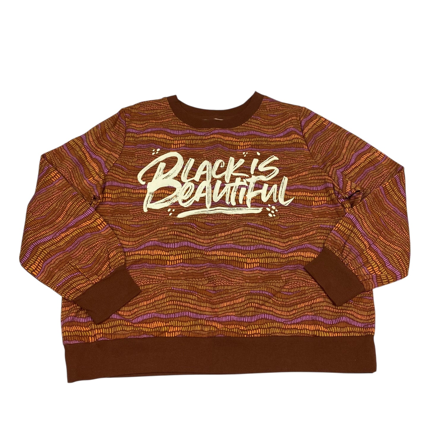 Sweatshirt Crewneck By Target In Brown, Size:Xxl