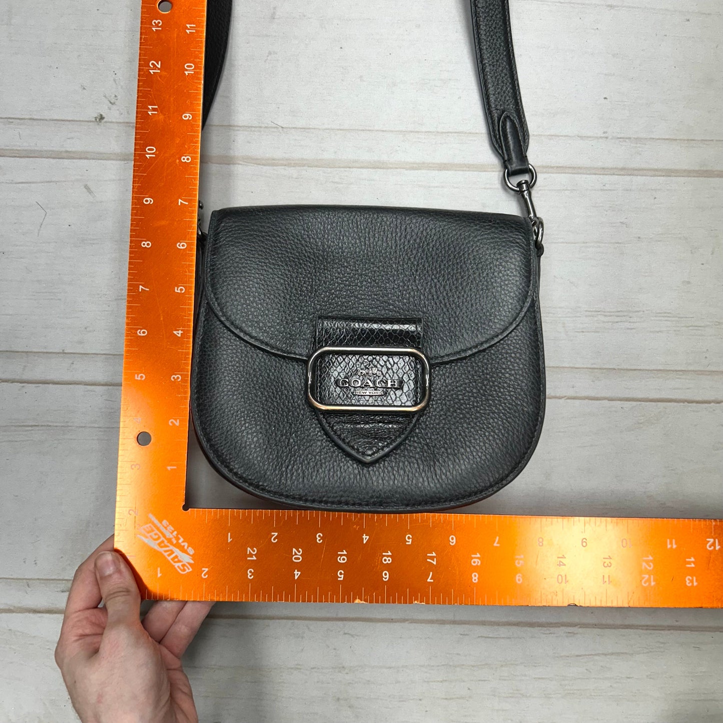 Crossbody Designer By Coach, Size: Small