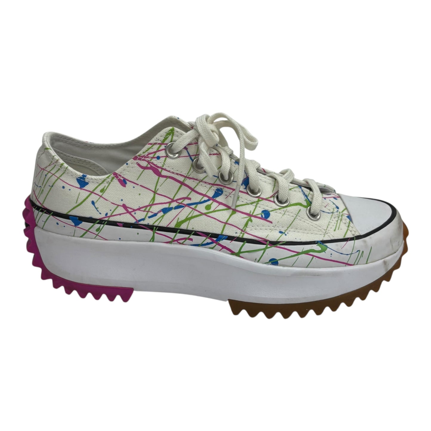 Shoes Sneakers Platform By Converse In Cream, Size:9.5