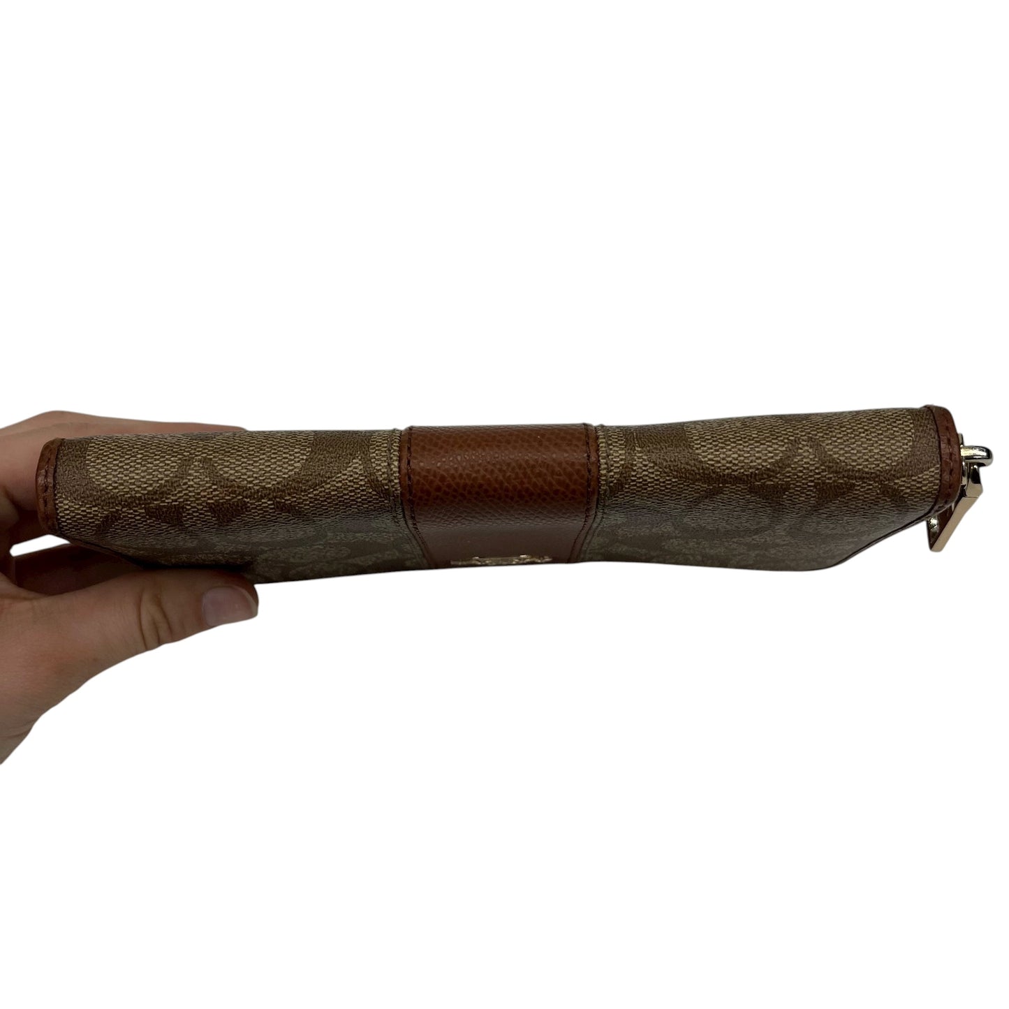 Wallet Designer By Coach In Brown, Size:Medium