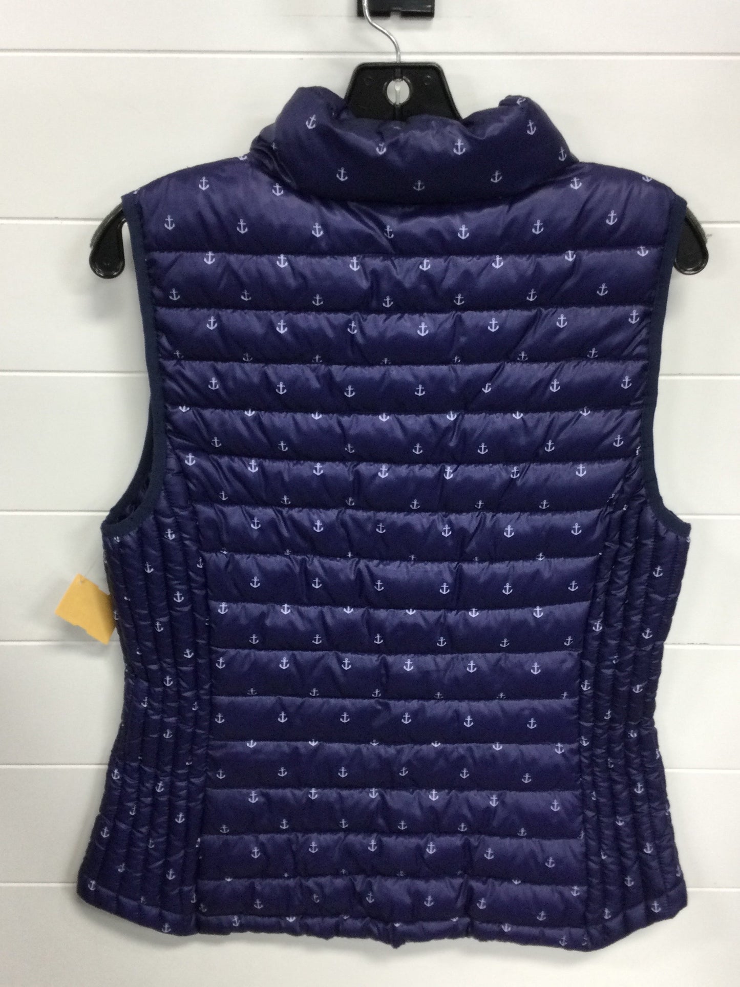 Vest Puffer & Quilted By Tommy Hilfiger In Navy, Size:M