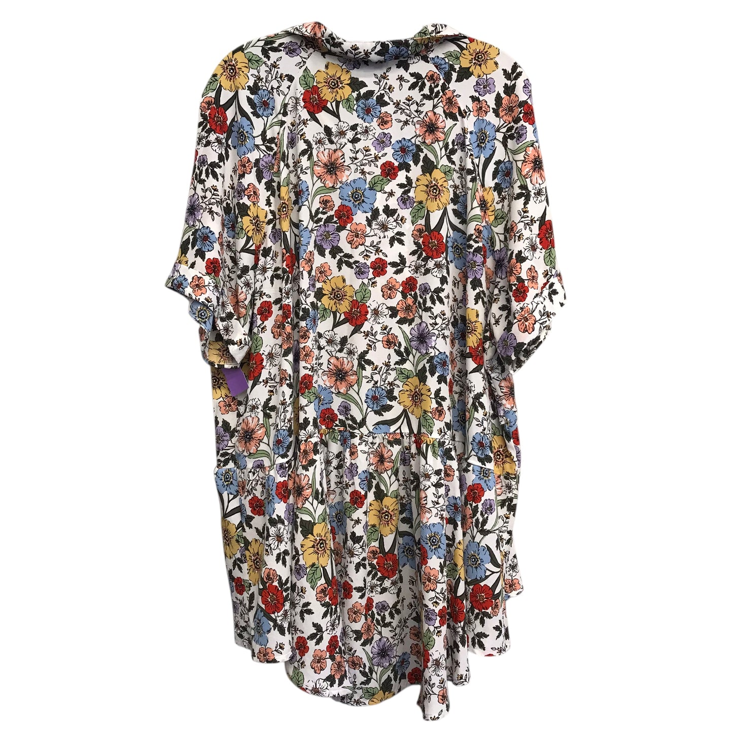 Top Ss By Ophelia Roe In Floral Print, Size:3X