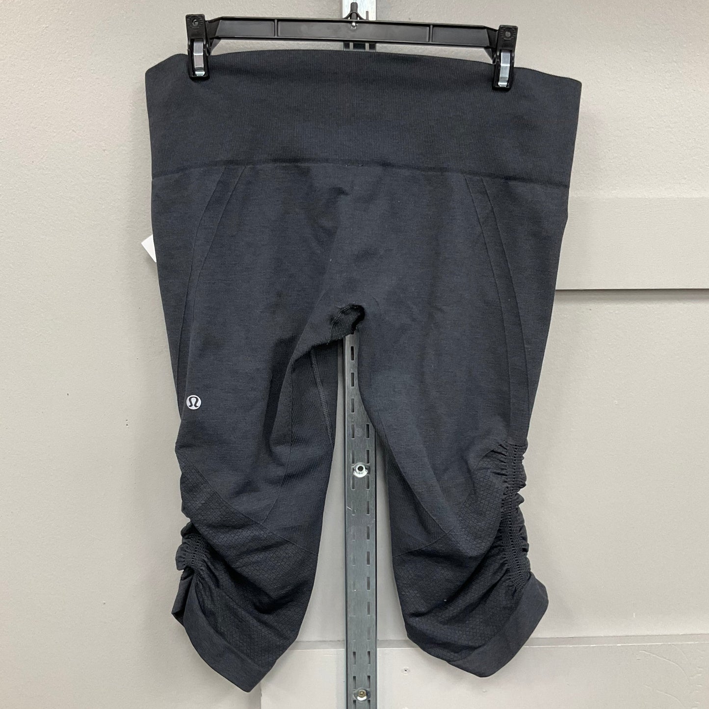 Athletic Capris By Lululemon In Grey, Size:10