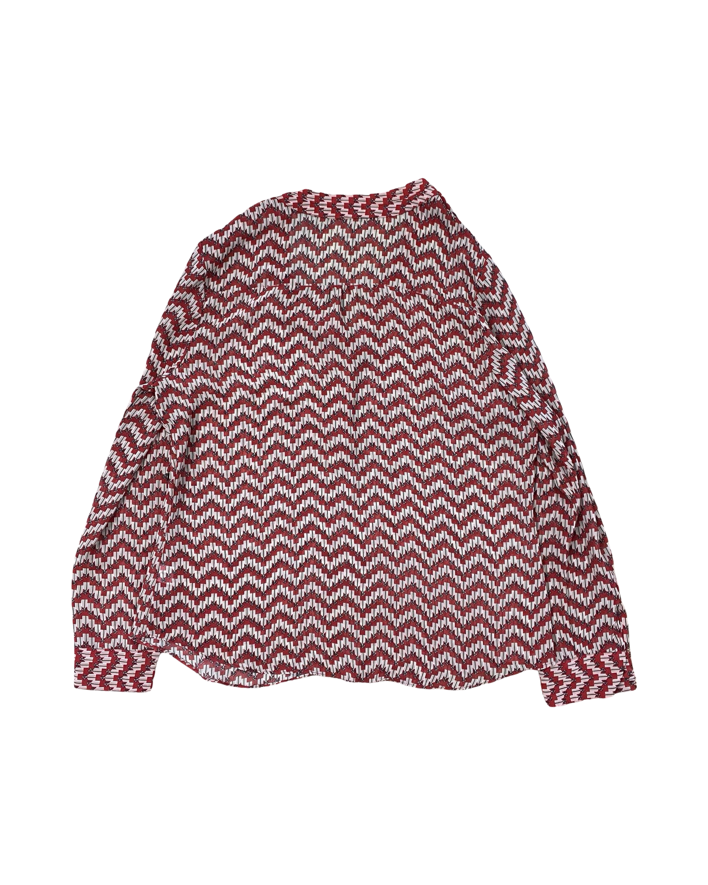 Top Ls By Ana In Brown & Red, Size:L