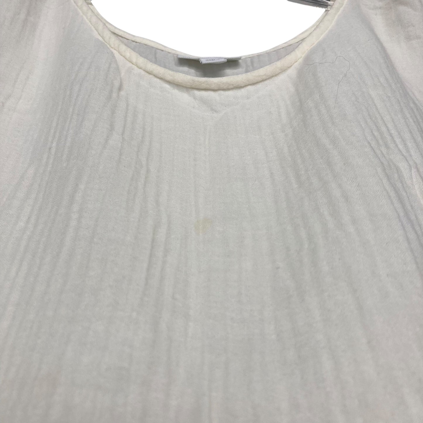 Top 3/4 Sleeve By Pure Jill In Cream, Size:3X