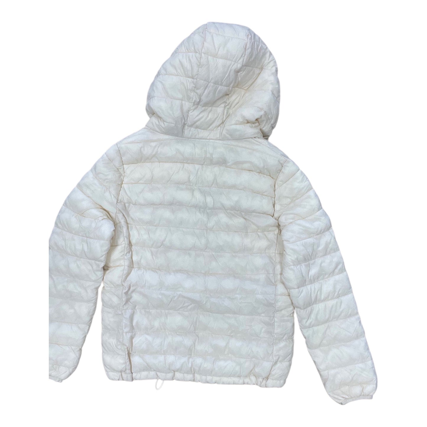 Jacket Puffer & Quilted By Love Tree In White, Size:S