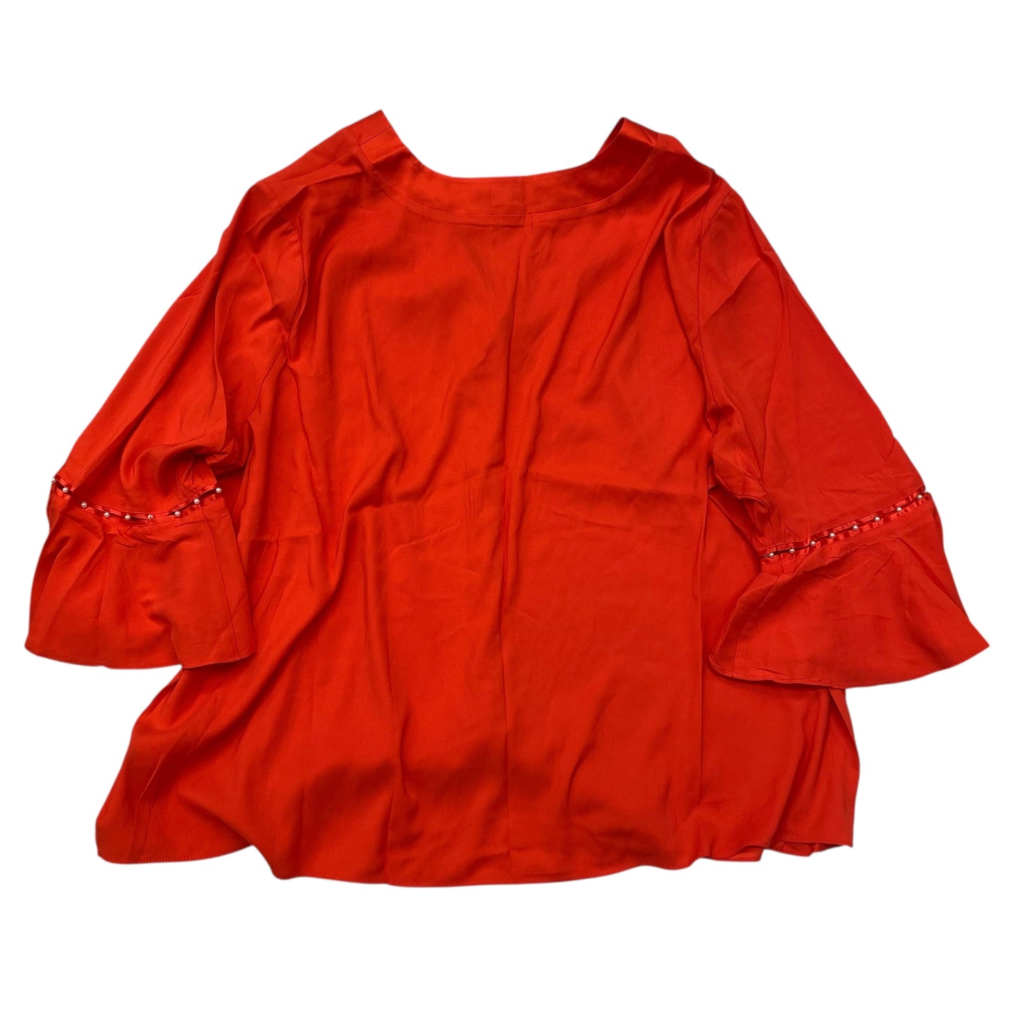 Top Ls By The Limited In Orange, Size:3X