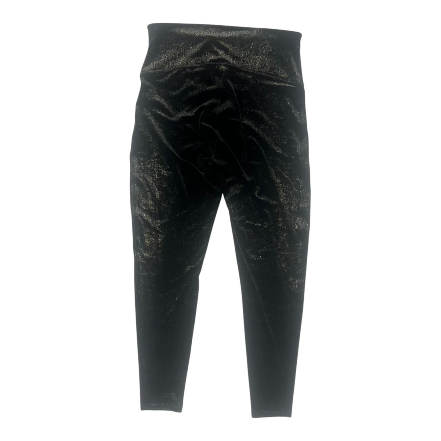 Pants Leggings By Spanx In Black & Gold, Size:2X