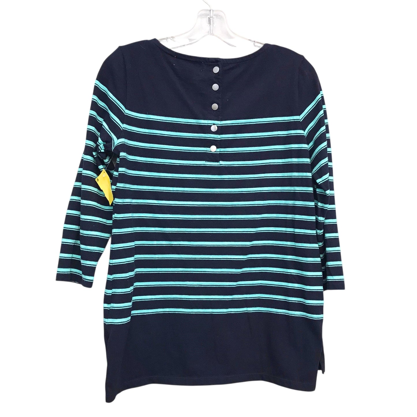 Top Ls By Liz Claiborne In Striped Pattern, Size:M