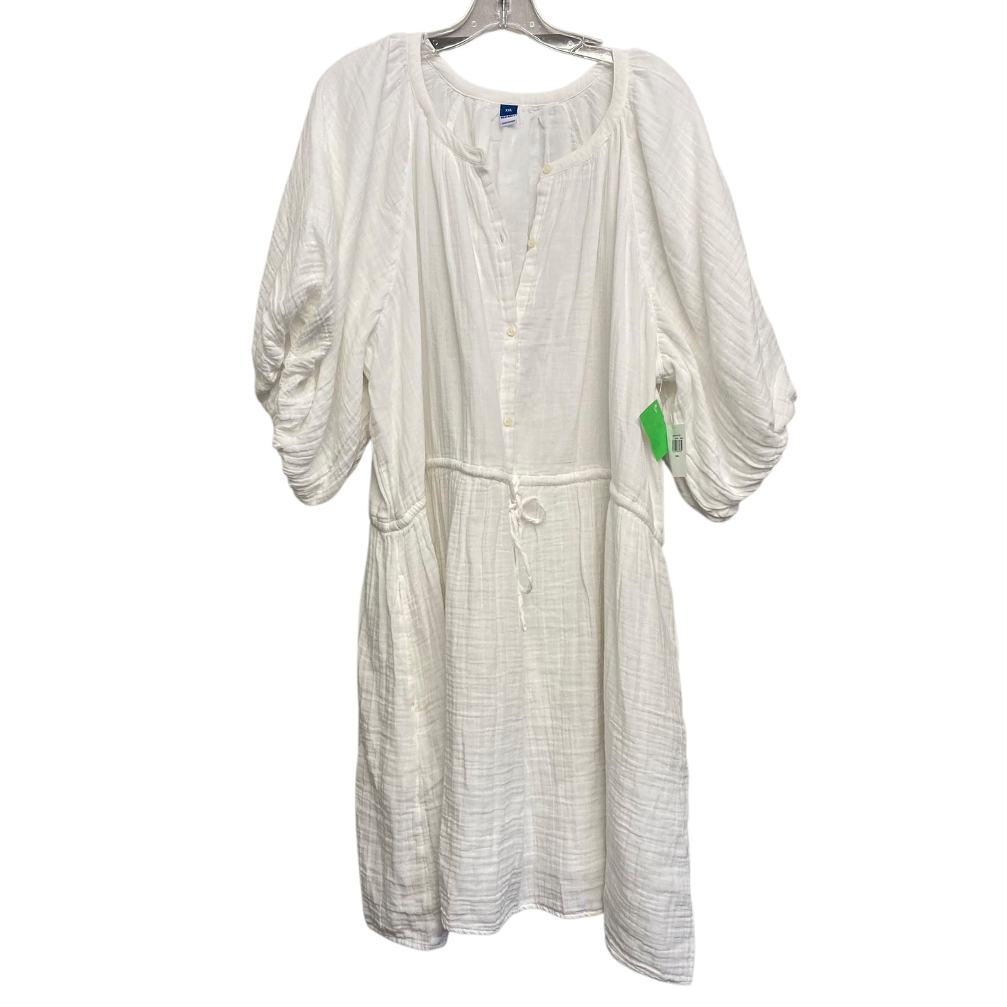 Dress Casual Short By Old Navy In White, Size:1X