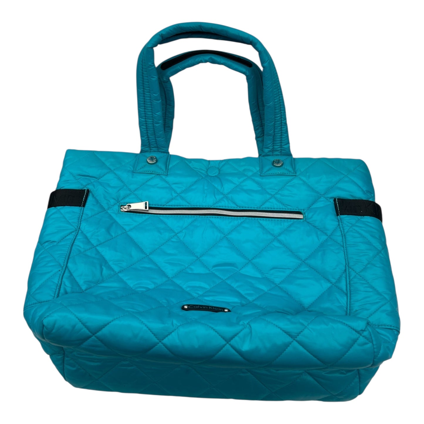 Tote By Calvin Klein In Blue, Size:Medium
