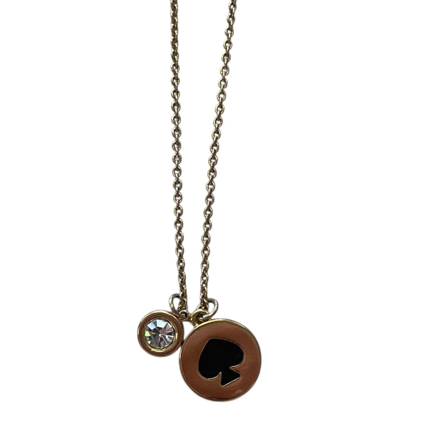 Necklace Designer By Kate Spade In Gold