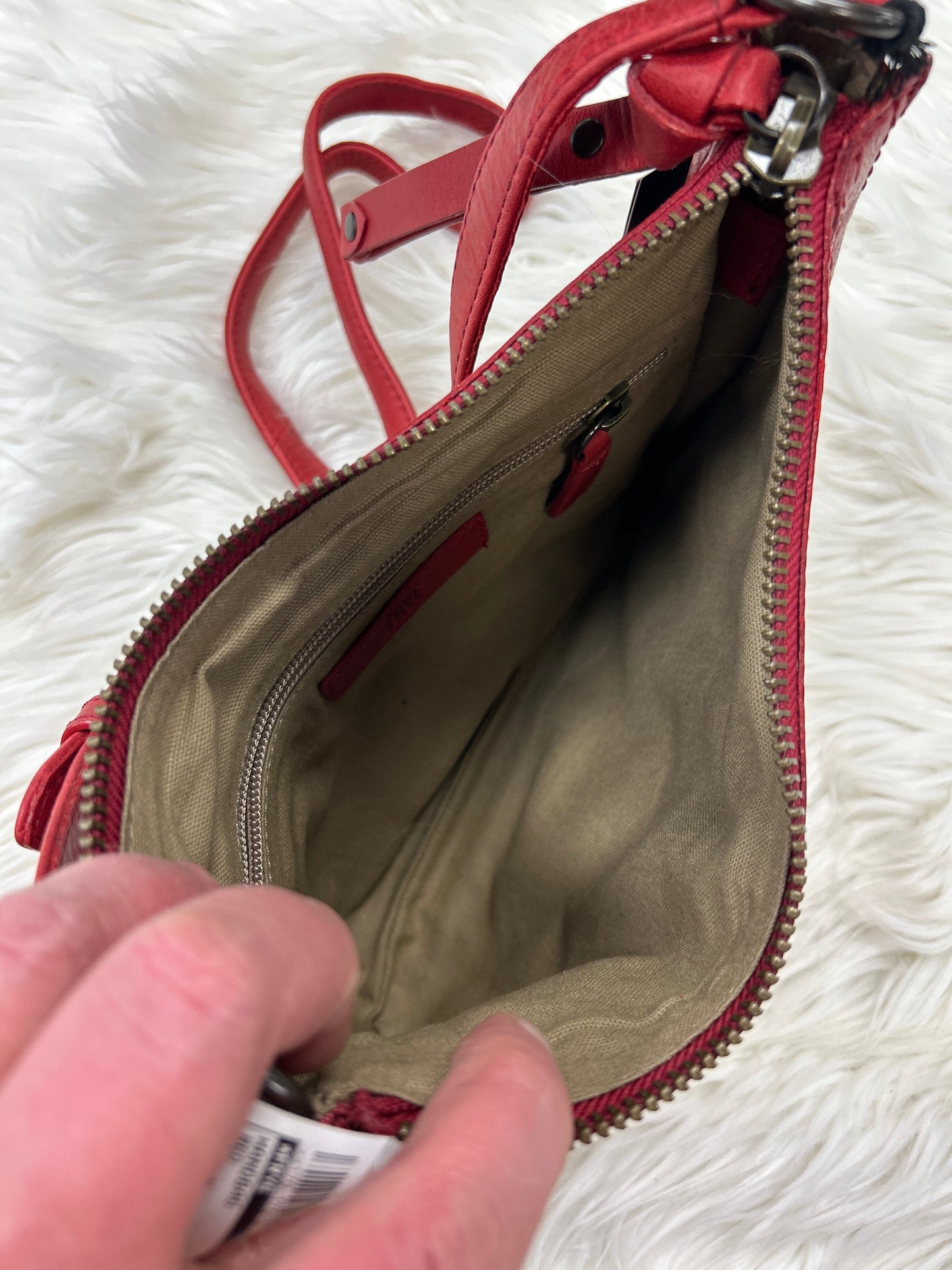 Handbag By Frye In Red, Size:Medium