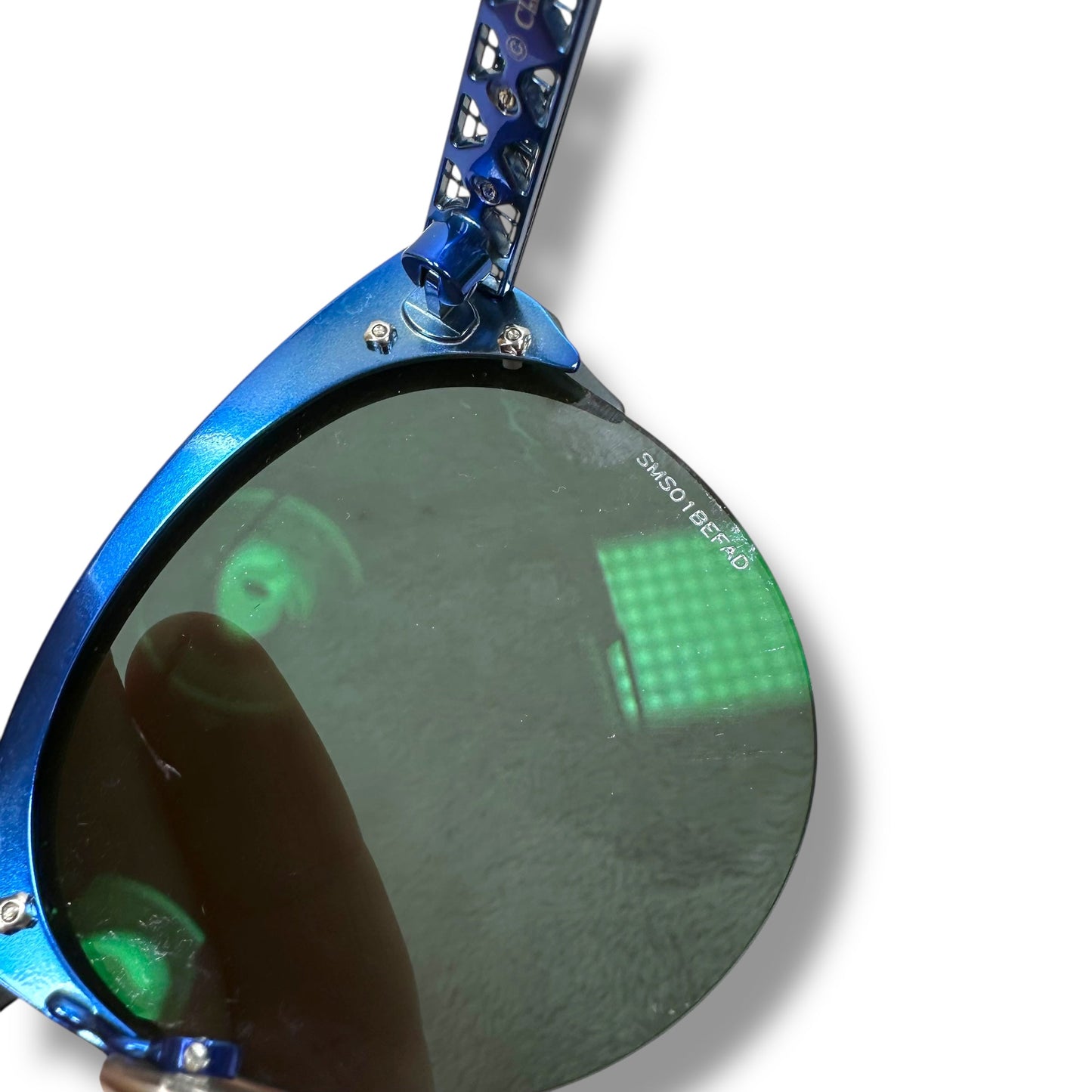 Blue Sunglasses Luxury Designer By Dior