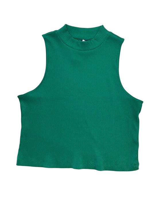 Top Sleeveless By Old Navy In Green, Size:Xl