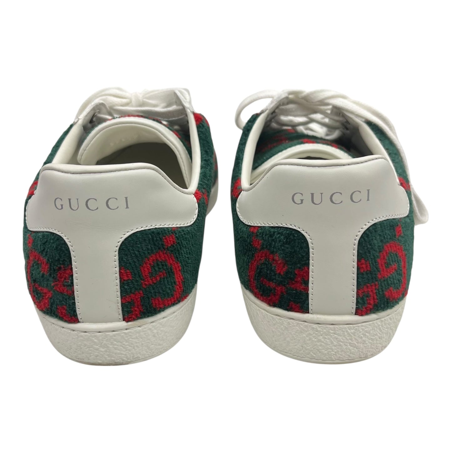Shoes Luxury Designer By Gucci In Green, Size:10