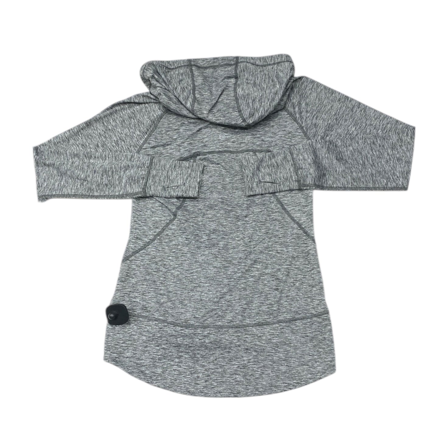 Athletic Jacket By Eddie Bauer In Grey, Size:S