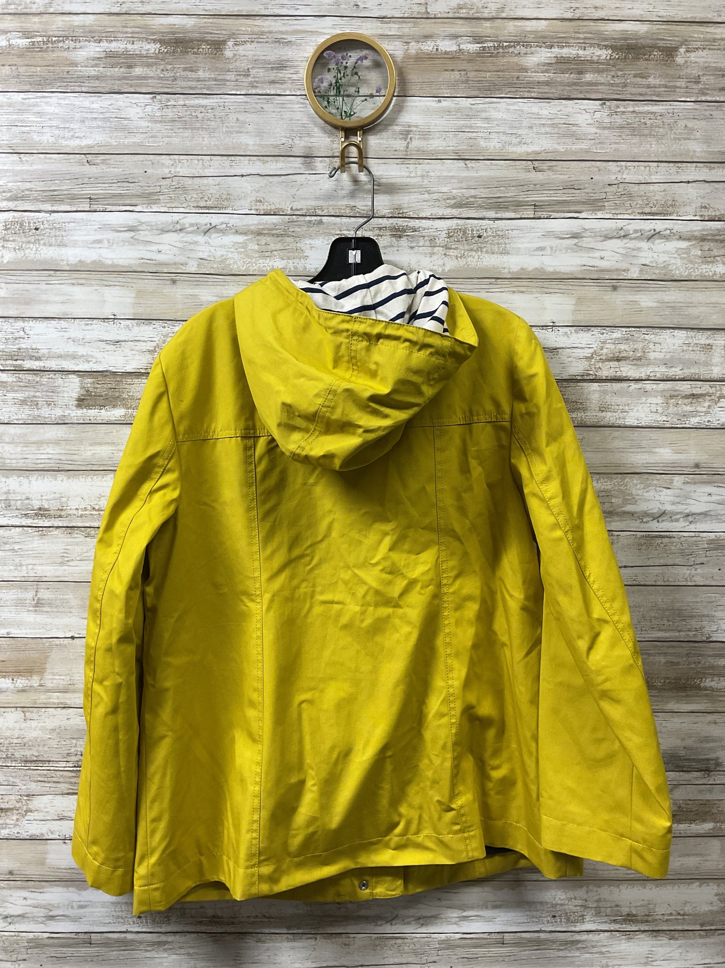 Jacket Utility By Talbots In Yellow, Size:M
