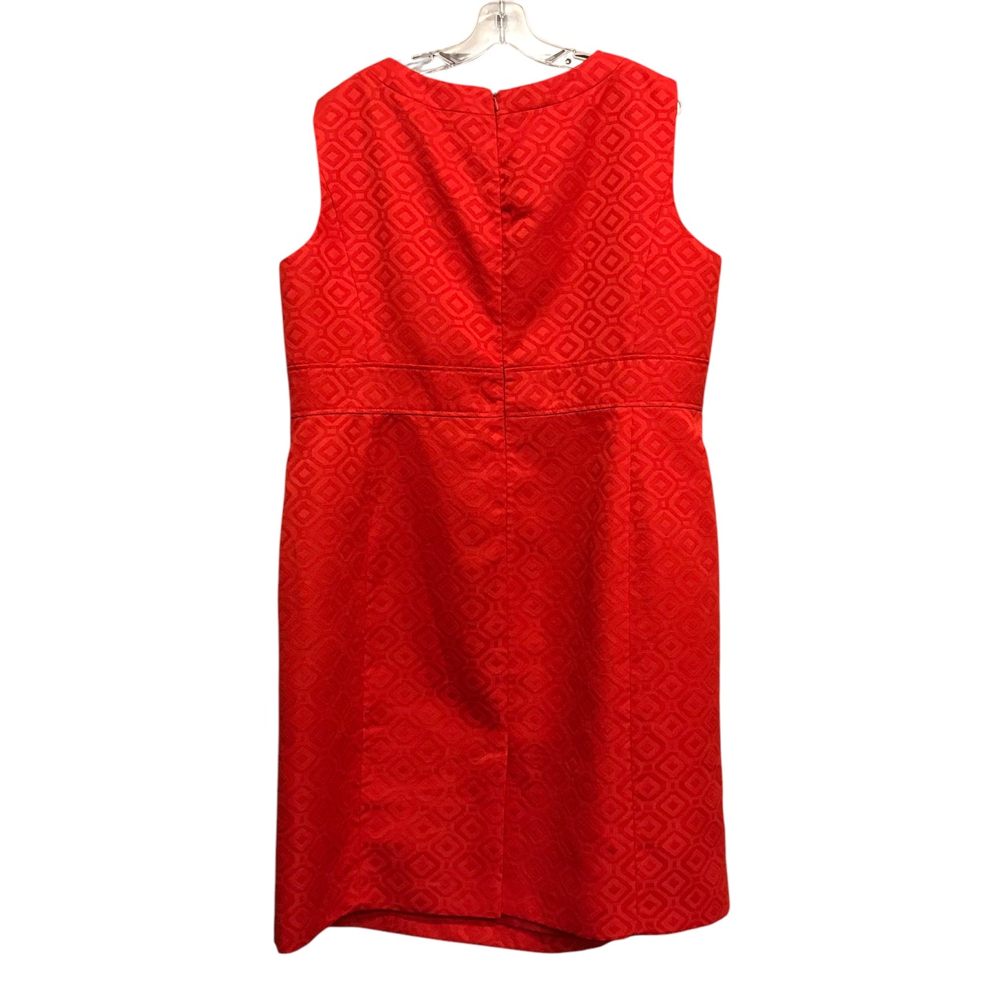 Dress Work By Kasper In Red, Size:20