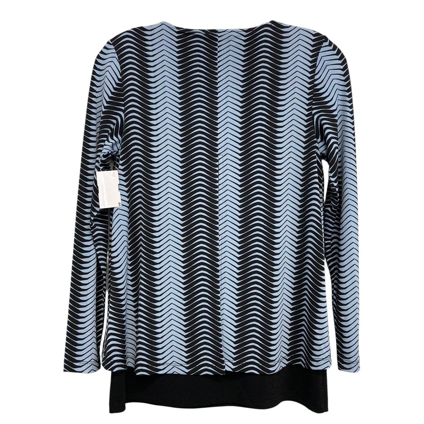 Top Ls By Alfani In Black & Blue, Size:Sp