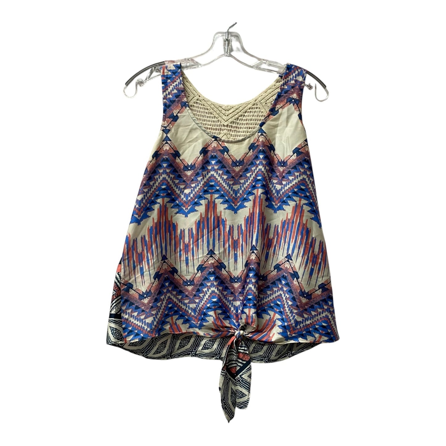 Top Sleeveless By Collective Concepts In Blue, Size:M