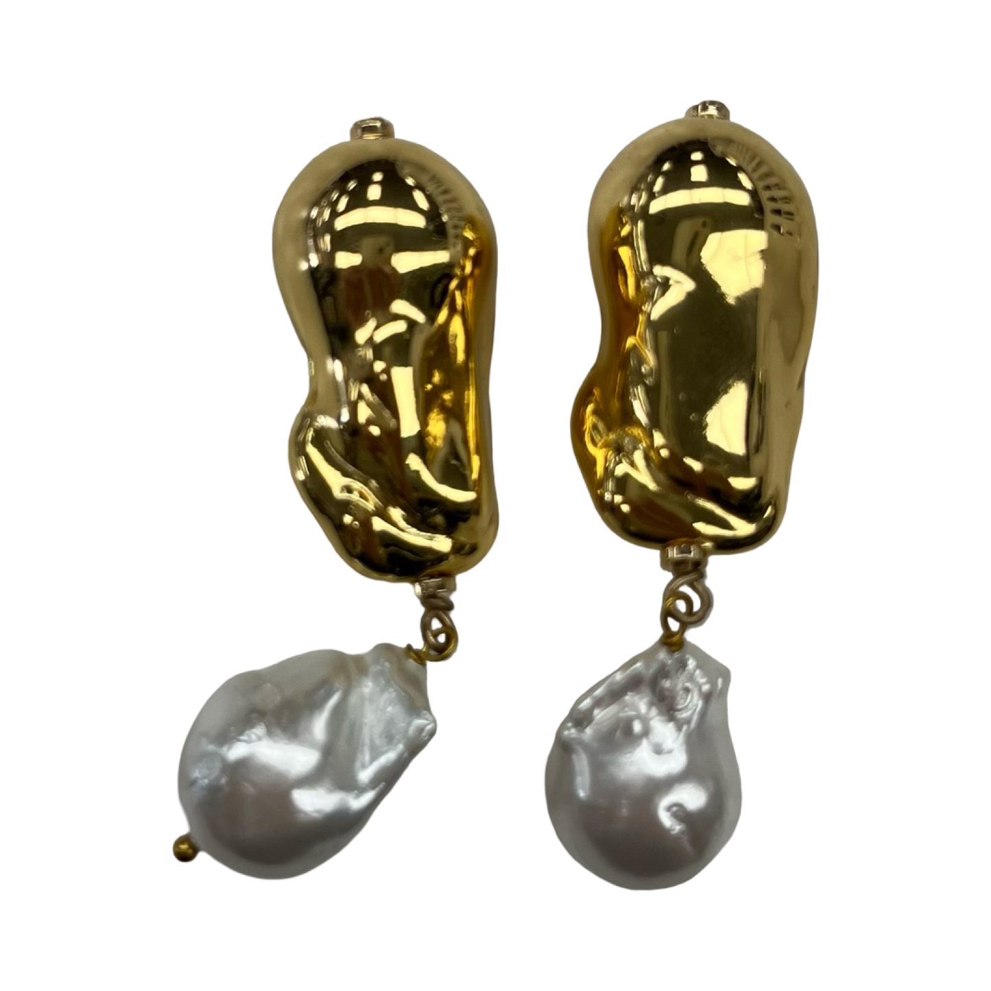 Earrings Dangle/Drop By Clothes Mentor In Gold