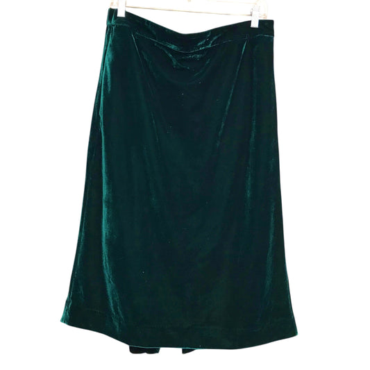 Skirt Midi By J. Crew In Green, Size:12