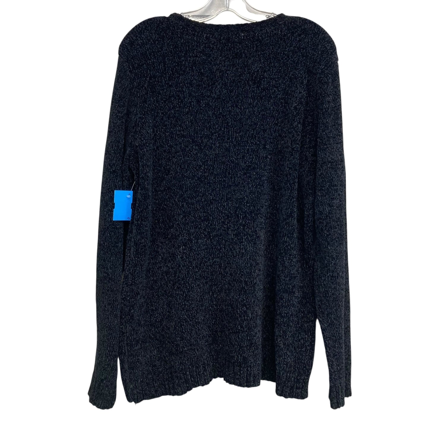 Sweater By Karen Scott In Black, Size:Xl