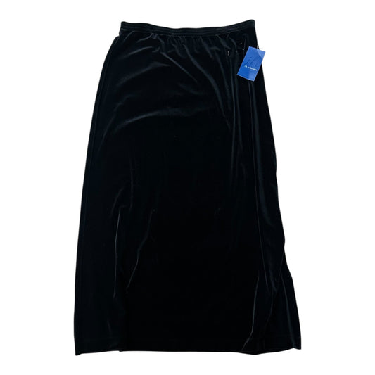 Skirt Maxi By   Clothes Mentor In Black, Size:14