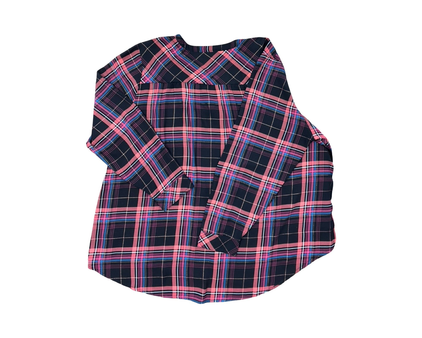 Top Ls By Torrid In Black & Orange, Size:3X