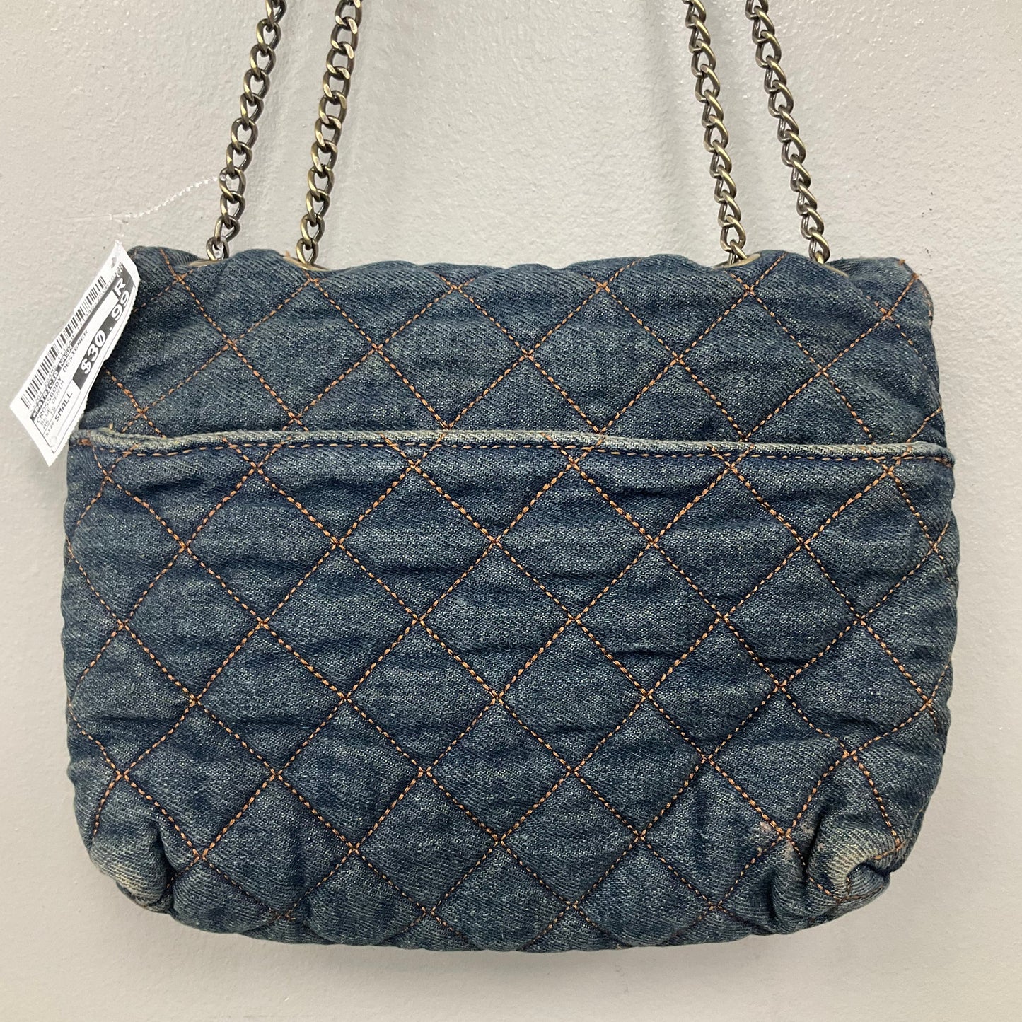Crossbody Designer By Patricia Nash In Blue Denim, Size:Small