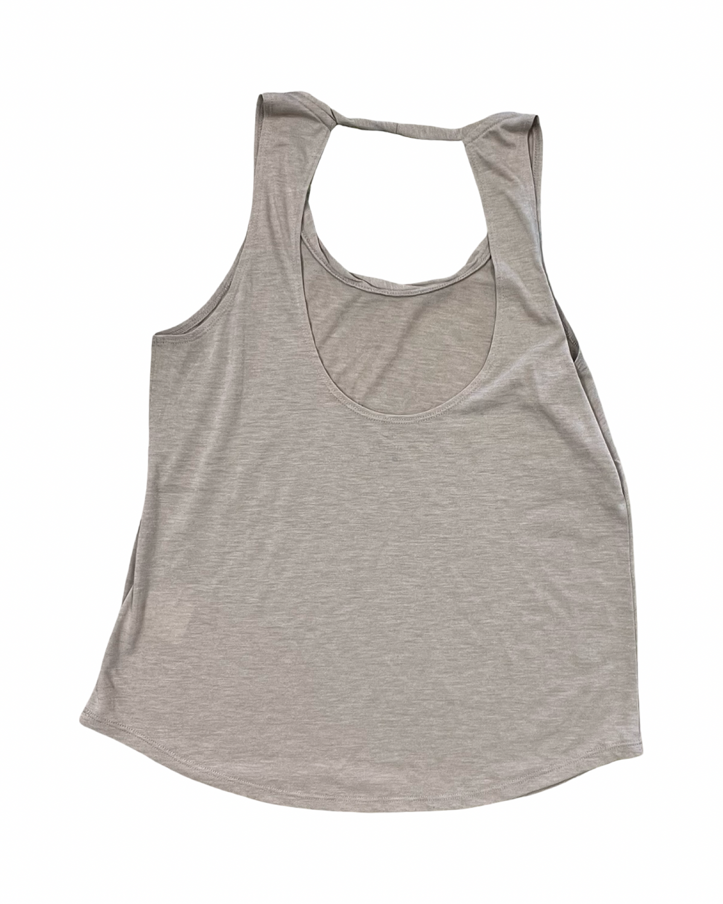 Athletic Tank Top By Nike In Brown, Size:M