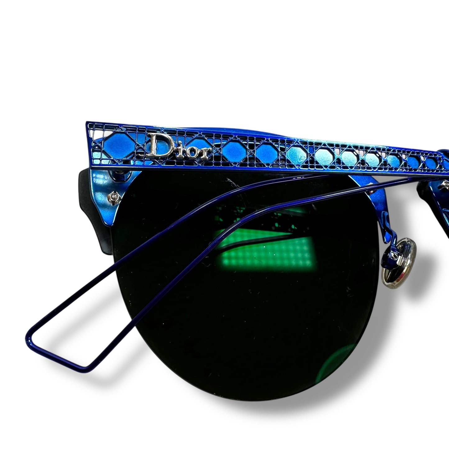 Blue Sunglasses Luxury Designer By Dior