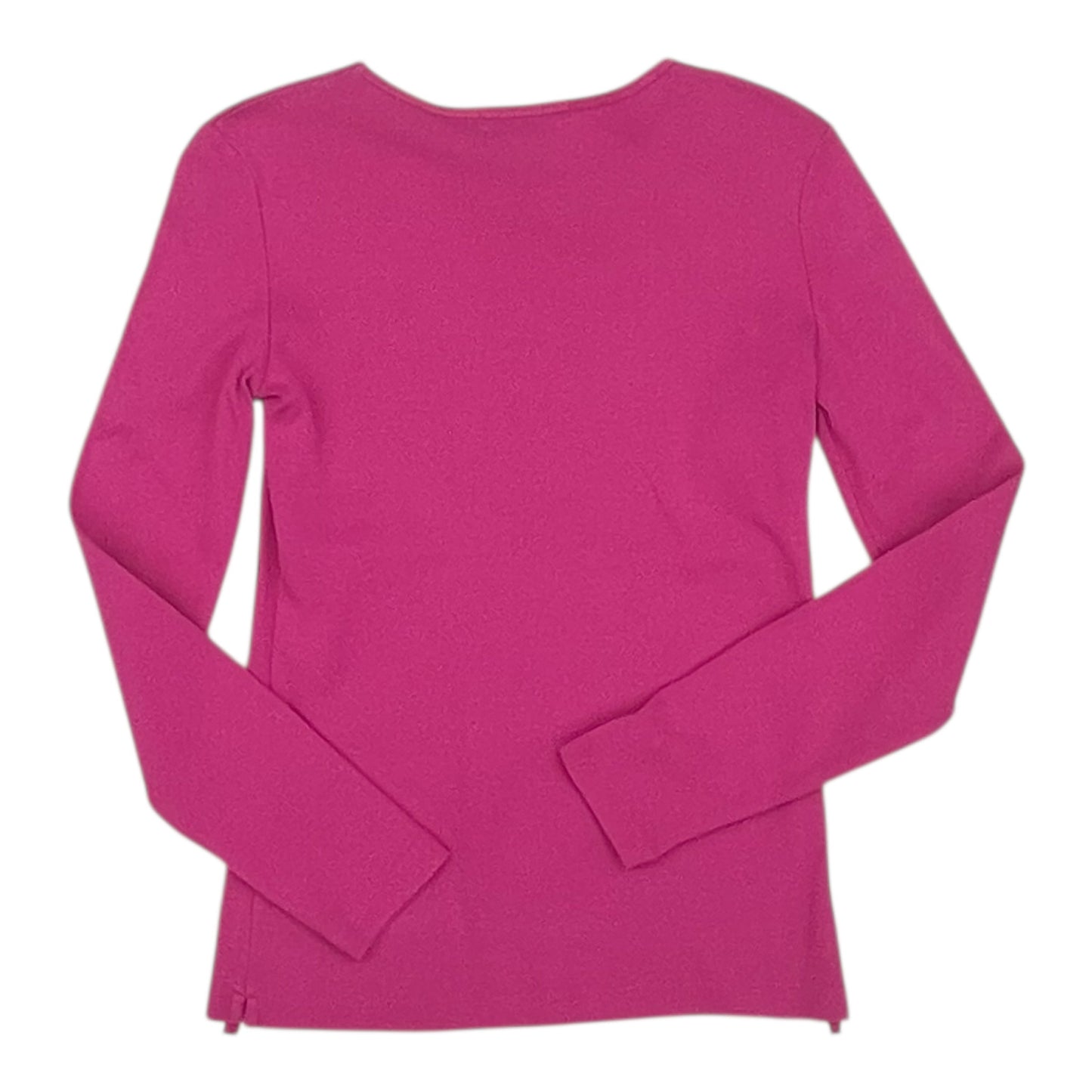 Top Ls Basic By Lauren By Ralph Lauren In Pink, Size:Xs