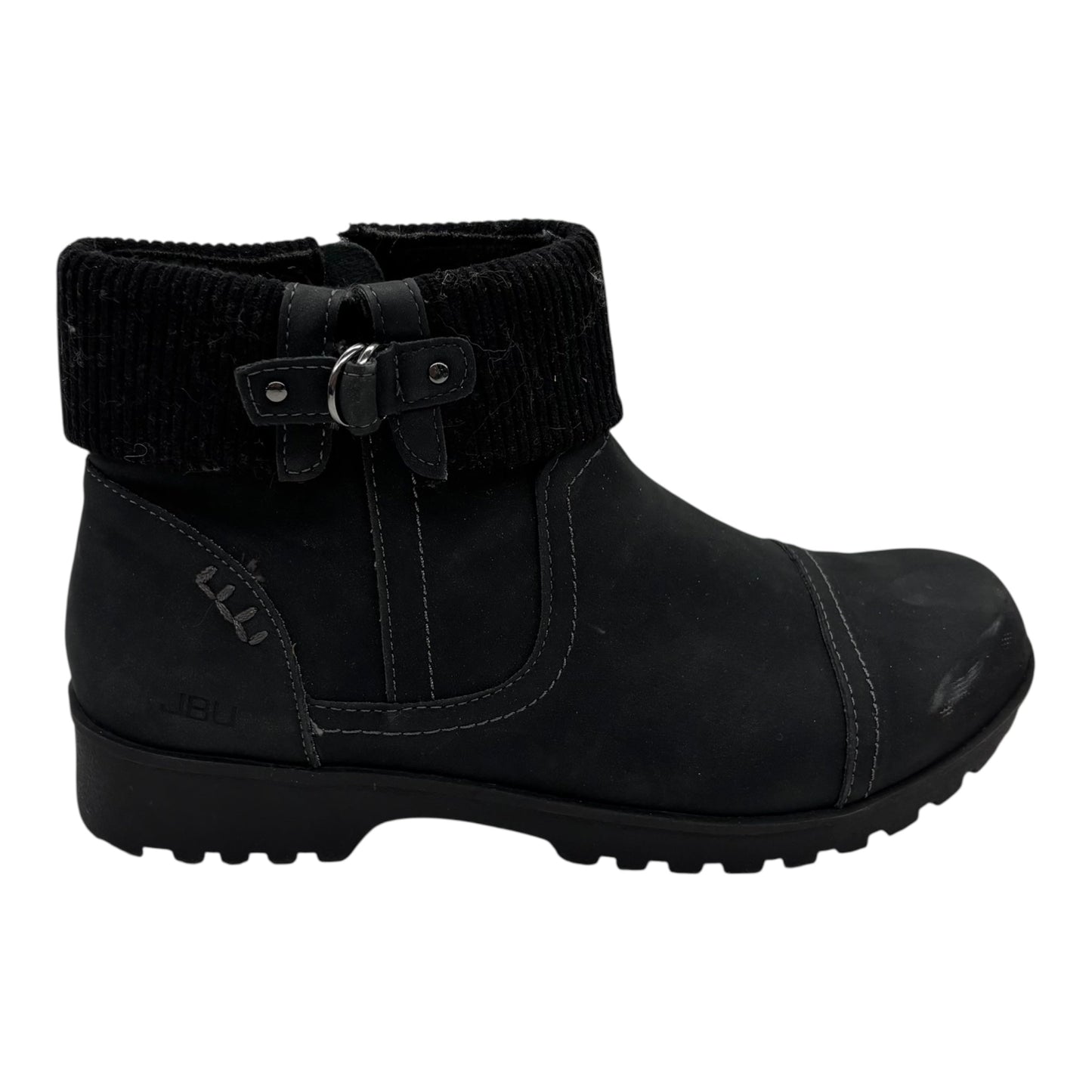 Boots Ankle Flats By Jbu By Jambu In Black, Size:8.5