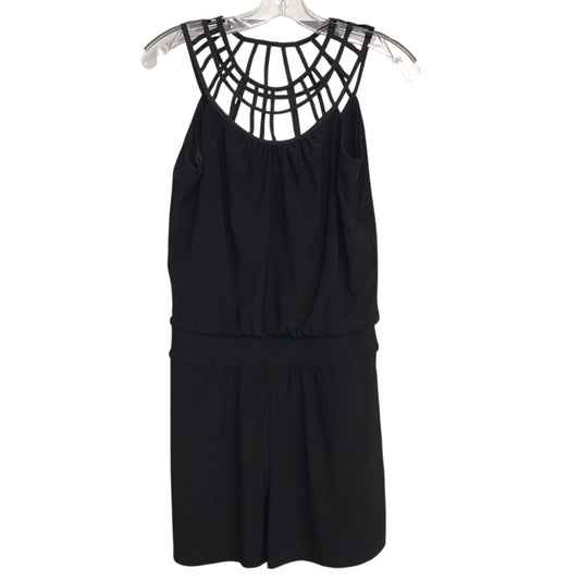 Romper By White House Black Market In Black, Size:Xs