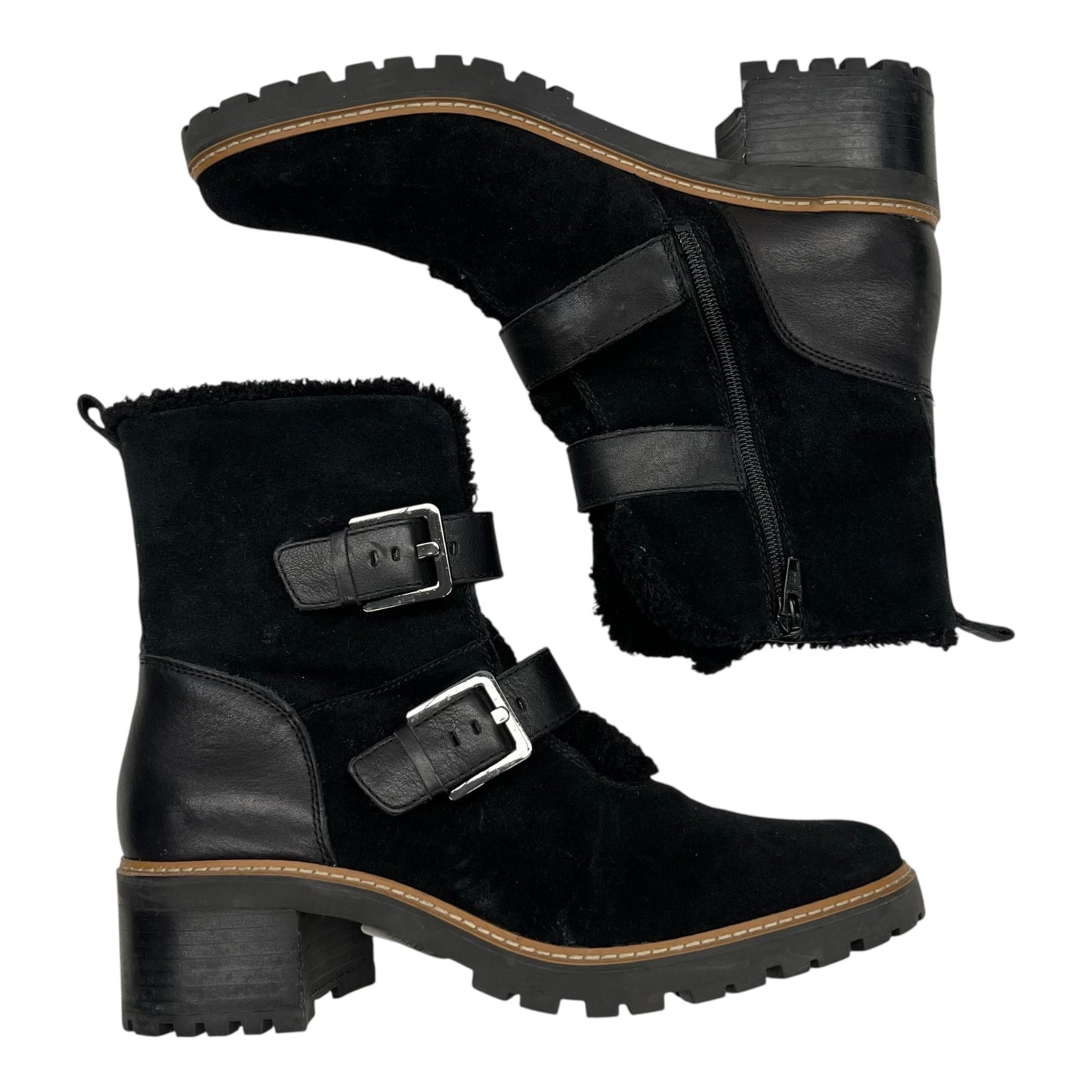 Boots Combat By Naturalizer In Black, Size:10