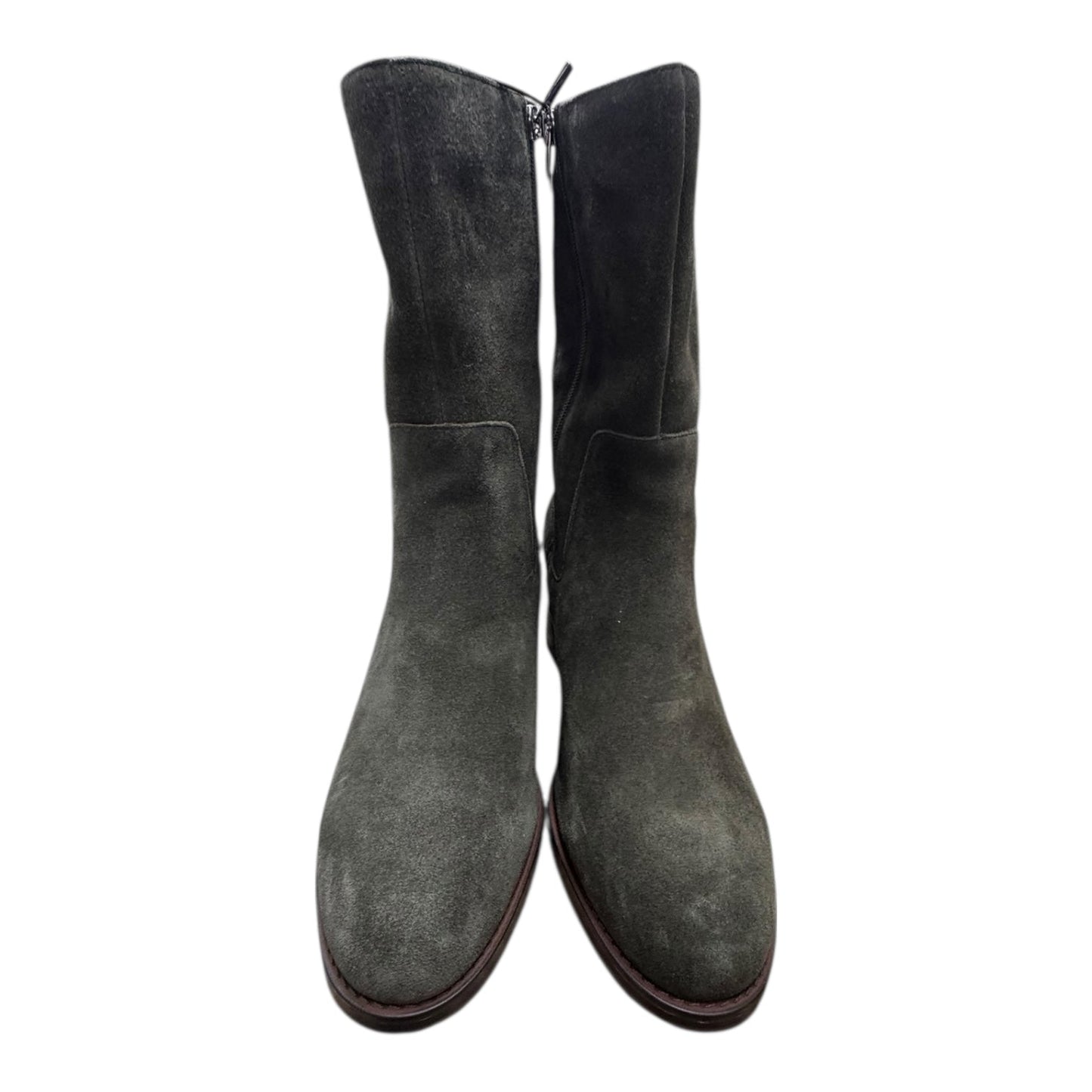 Boots Ankle Heels By Vince Camuto In Green, Size:10