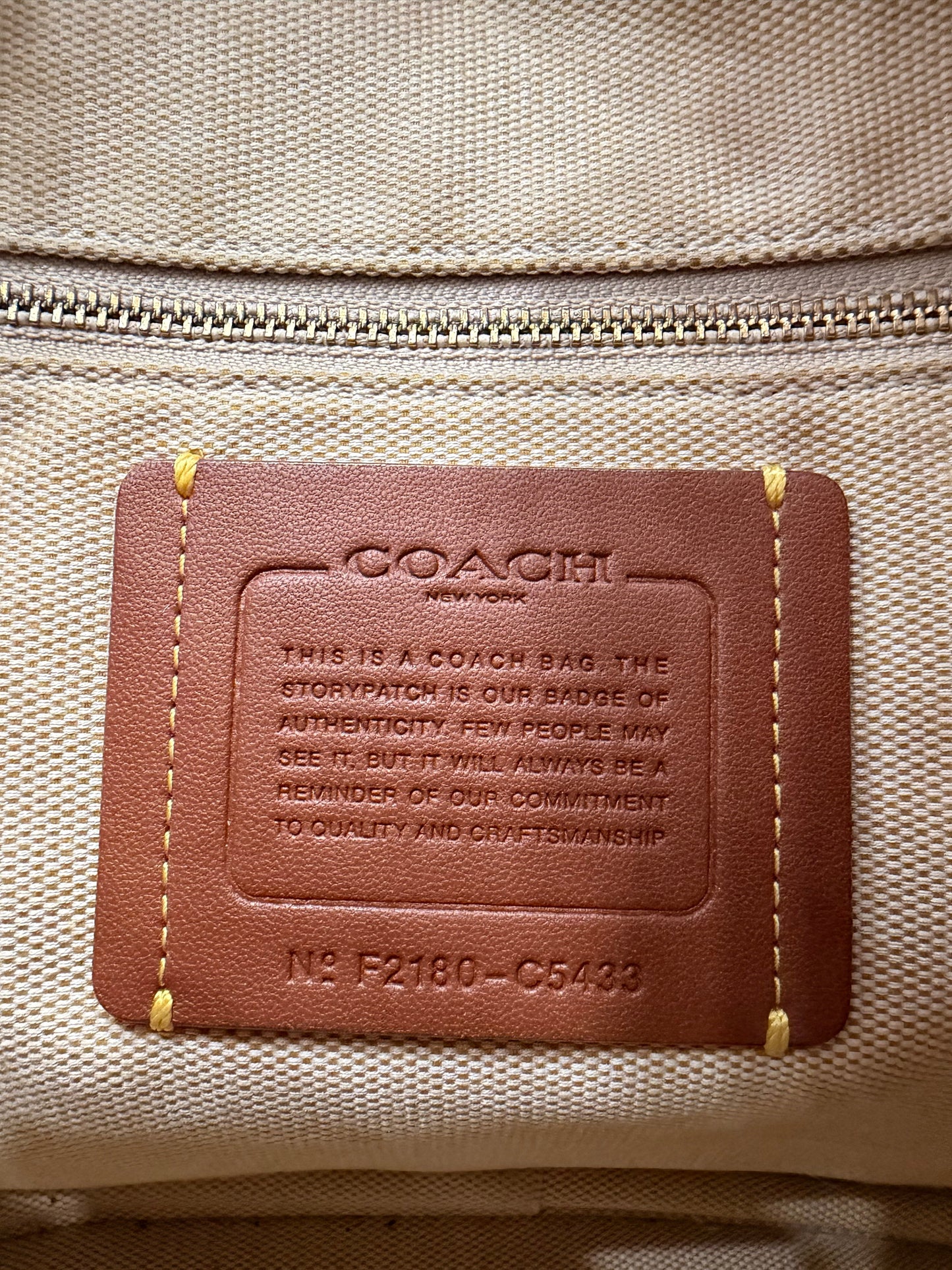 Handbag Designer By Coach In Black, Size:Medium