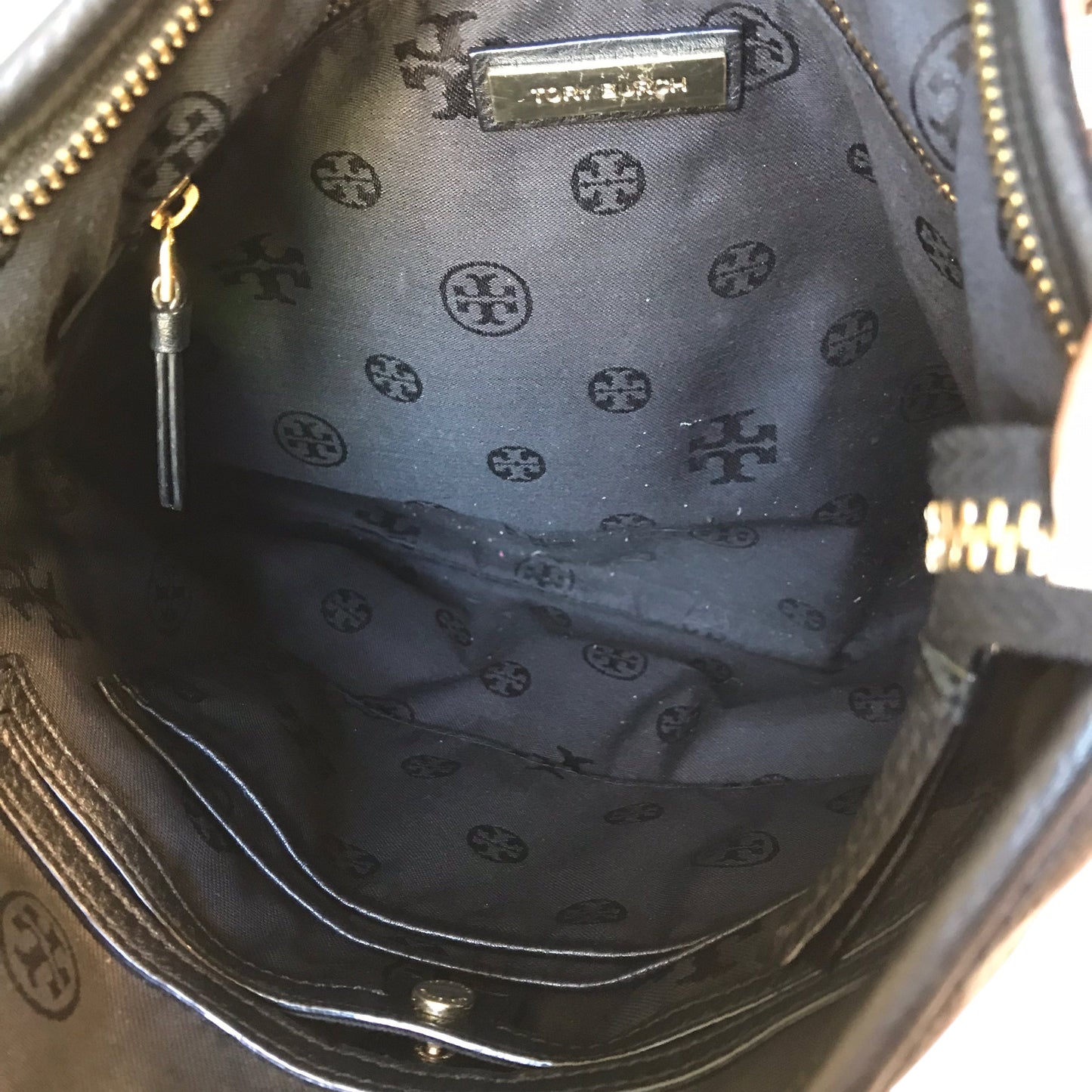 Crossbody Designer By Tory Burch In Black, Size:Medium