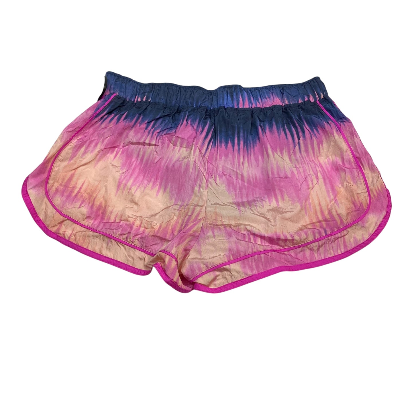 Athletic Shorts By Free People In Blue & Pink, Size:Xl