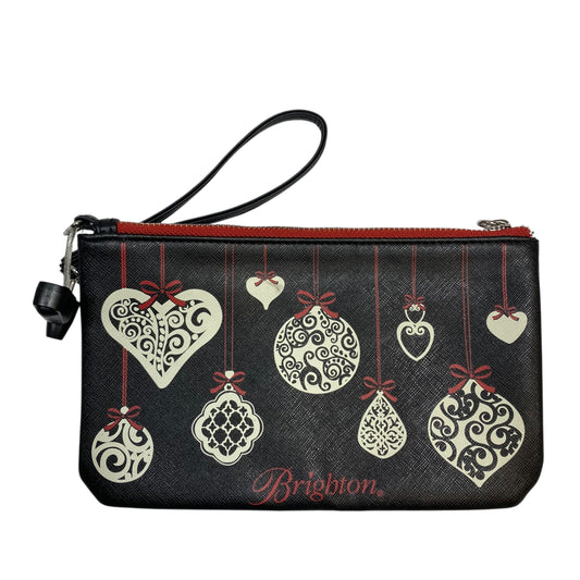 Wristlet Designer By Brighton In Black & Red, Size:Medium