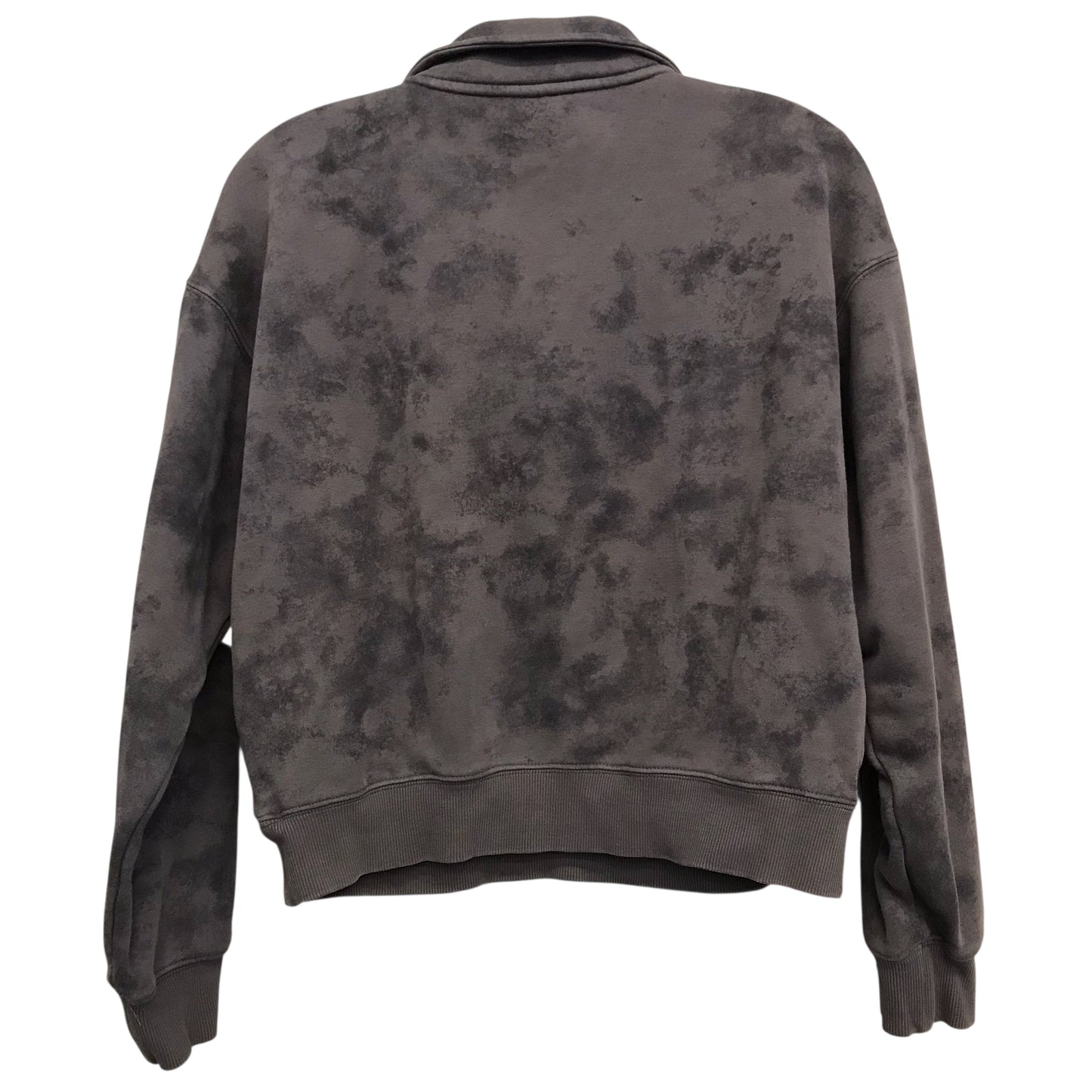 Athletic Sweatshirt Collar By Fabletics In Grey, Size:S