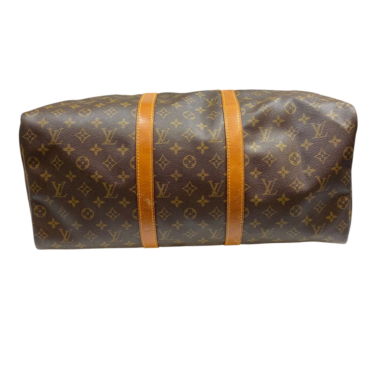 Duffle And Weekender Luxury Designer By Louis Vuitton In Brown, Size:Medium