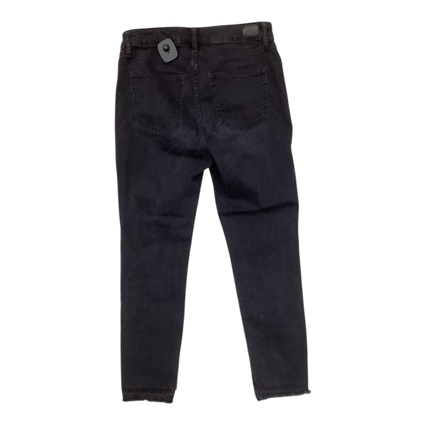 Jeans Straight By Lauren By Ralph Lauren In Black, Size:4