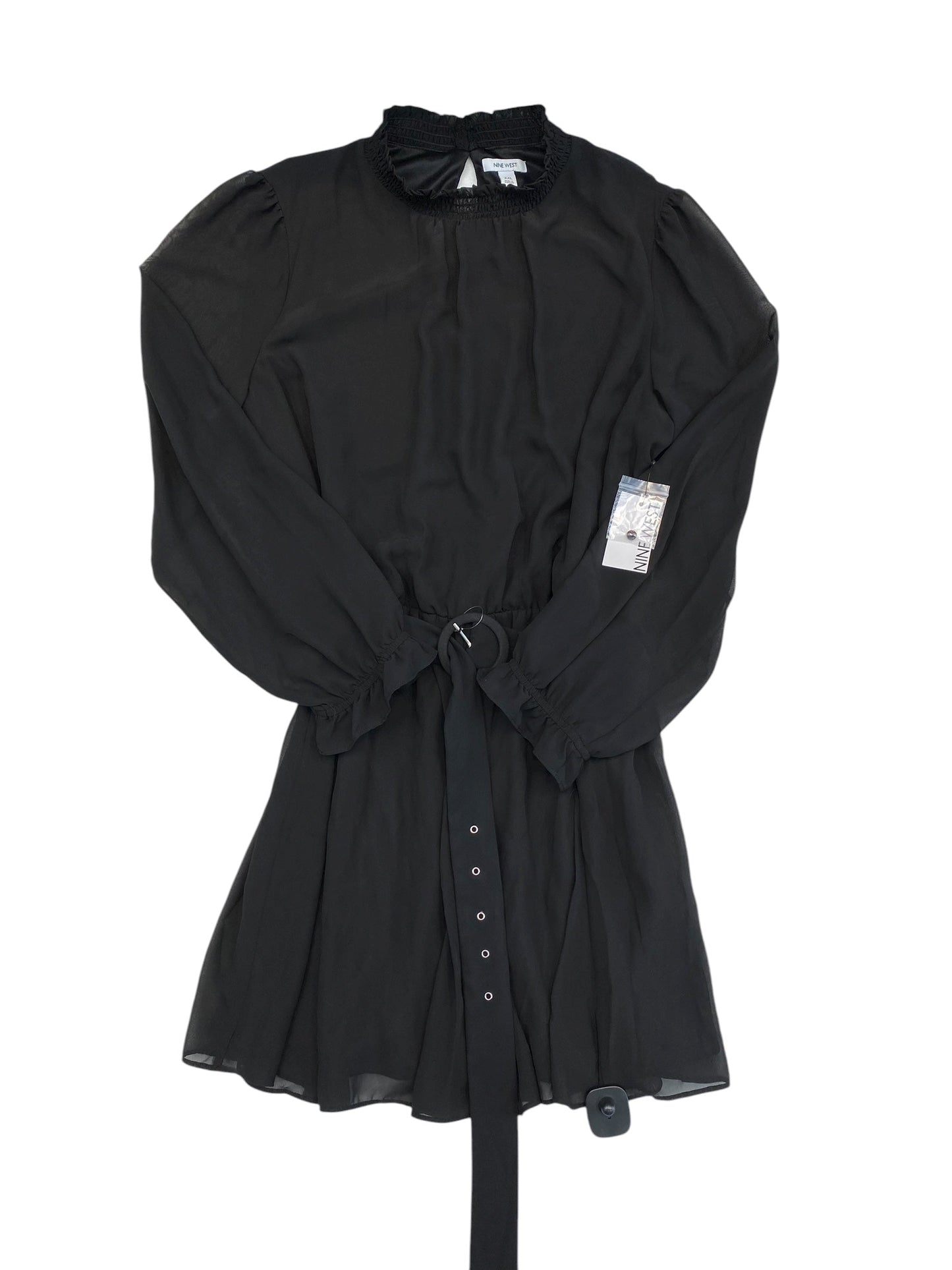 Dress Casual Midi By Nine West In Black, Size:Xxl