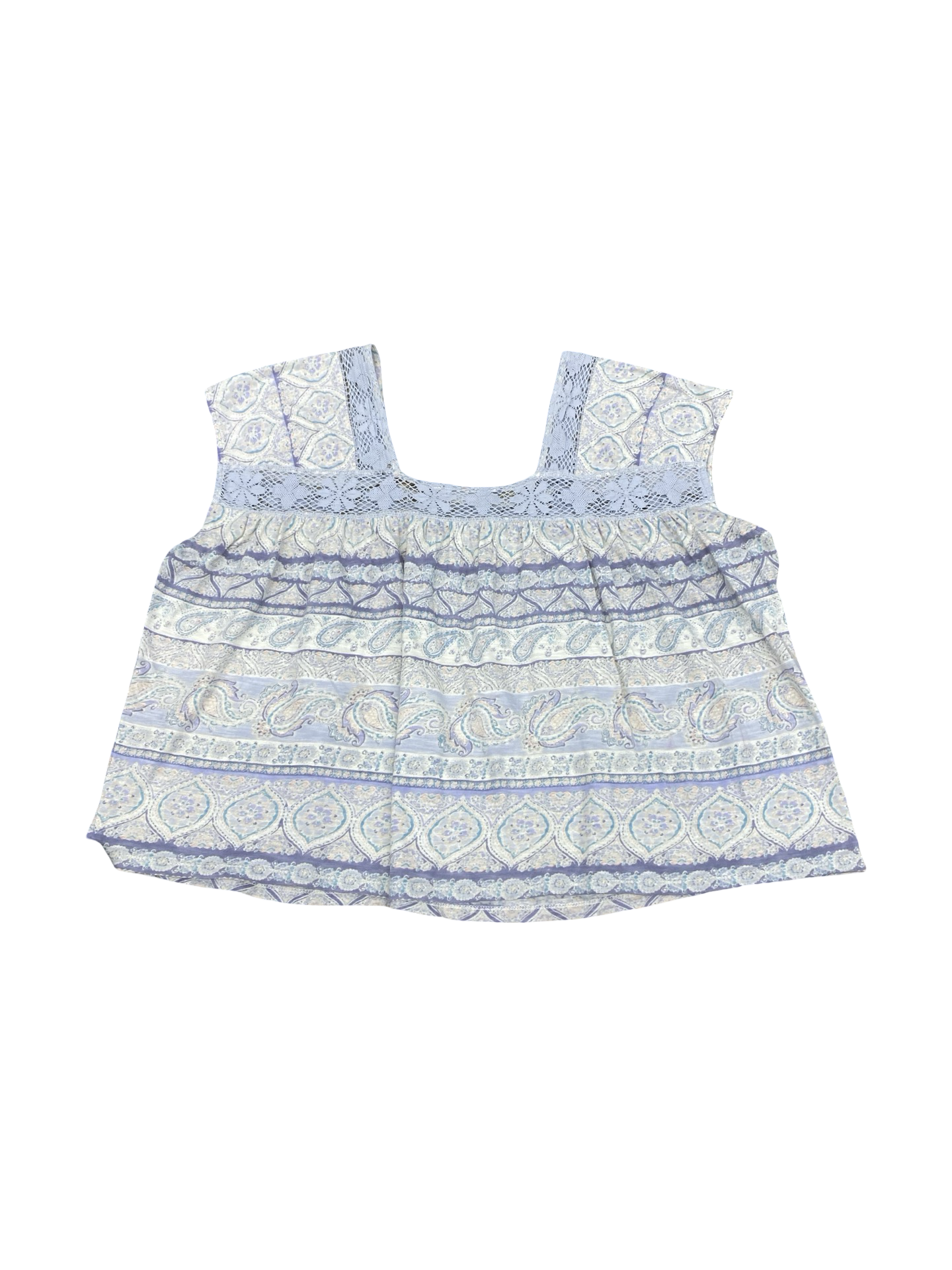 Top Sleeveless By Lucky Brand In Multi, Size:M