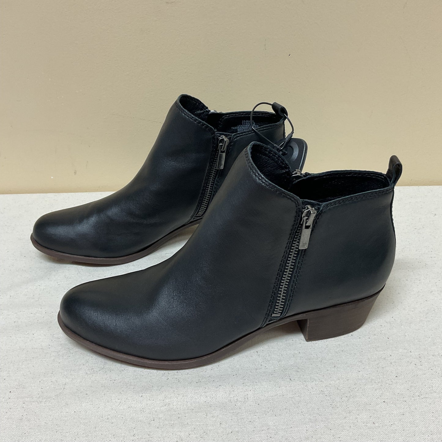 Boots Ankle Heels By Lucky Brand In Black, Size:11