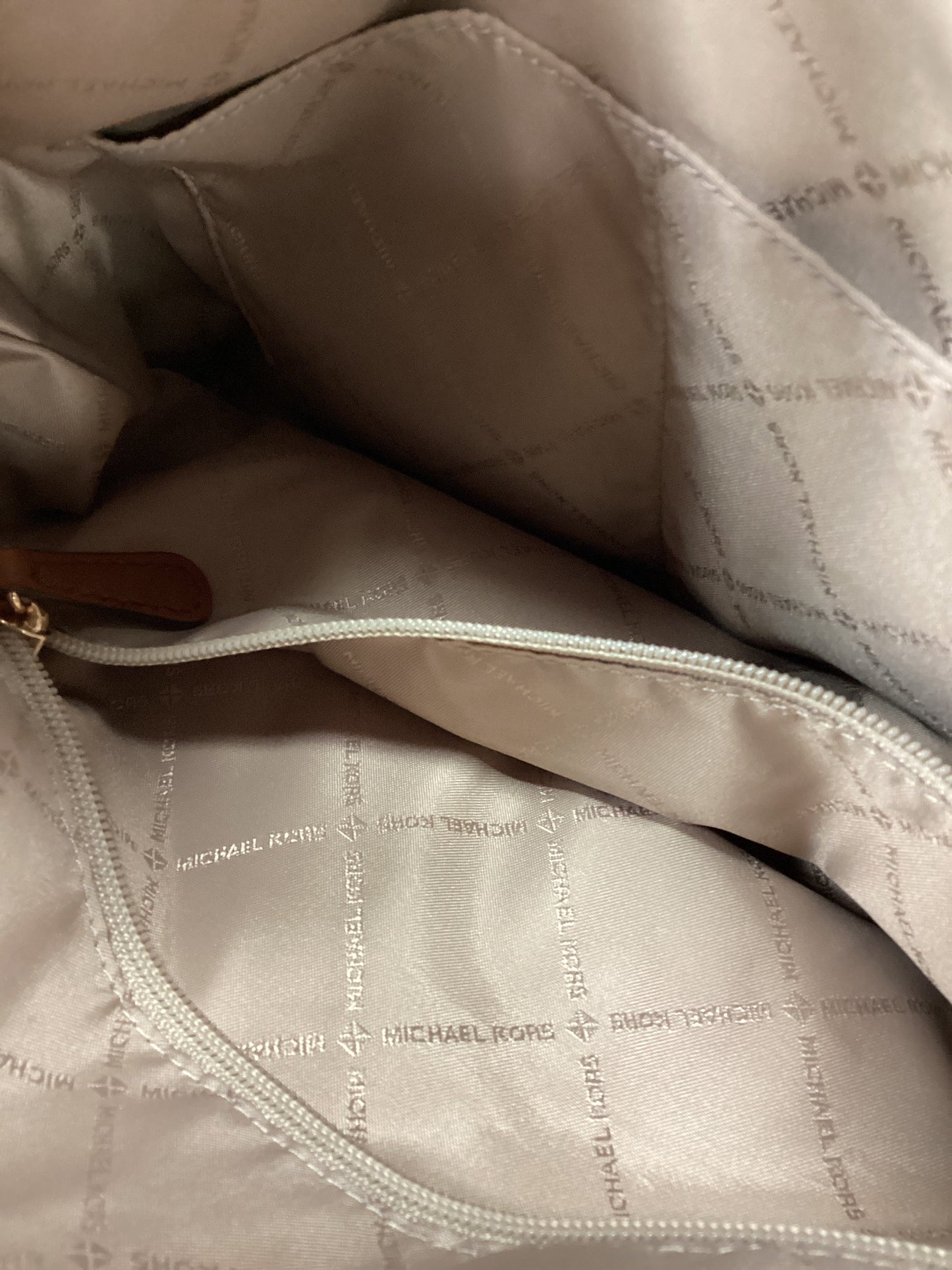 Handbag Designer By Michael Kors In Brown, Size:Medium