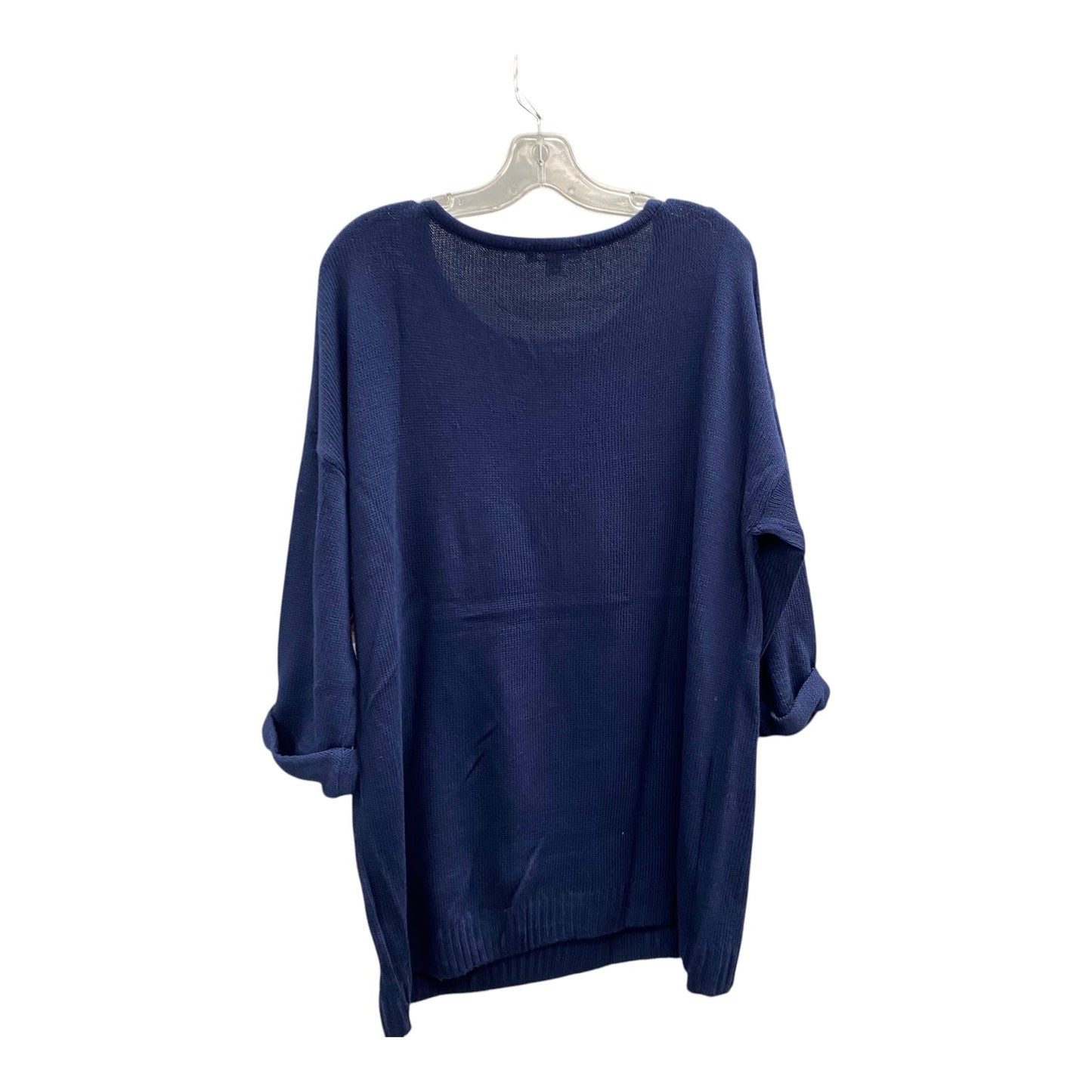 SWEATER by ROZ AND ALI In BLUE, Size: 2X